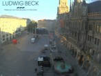 Archiv Foto Webcam am Marienplatz München 05:00