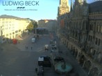 Archiv Foto Webcam am Marienplatz München 06:00