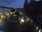 Archiv Foto Webcam am Marienplatz München 03:00