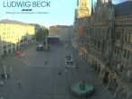 Archiv Foto Webcam am Marienplatz München 05:00