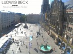 Archiv Foto Webcam am Marienplatz München 15:00