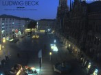 Archiv Foto Webcam am Marienplatz München 03:00