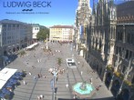 Archiv Foto Webcam am Marienplatz München 09:00