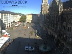 Archiv Foto Webcam am Marienplatz München 01:00