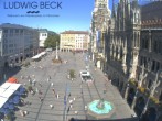 Archiv Foto Webcam am Marienplatz München 03:00