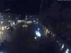 Archiv Foto Webcam am Marienplatz München 23:00