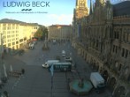 Archiv Foto Webcam am Marienplatz München 06:00