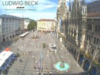 Archiv Foto Webcam am Marienplatz München 09:00