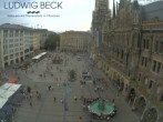 Archiv Foto Webcam am Marienplatz München 15:00