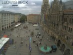Archiv Foto Webcam am Marienplatz München 09:00