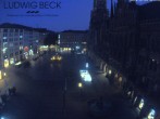 Archiv Foto Webcam am Marienplatz München 03:00