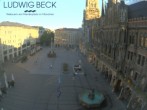 Archiv Foto Webcam am Marienplatz München 05:00
