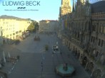 Archiv Foto Webcam am Marienplatz München 06:00