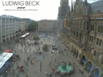 Archived image Webcam at the Marienplatz, Munich 10:00