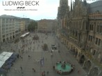 Archiv Foto Webcam am Marienplatz München 15:00