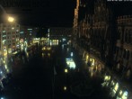 Archiv Foto Webcam am Marienplatz München 21:00