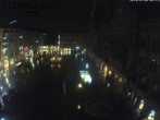 Archived image Webcam at the Marienplatz, Munich 23:00