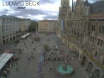 Archiv Foto Webcam am Marienplatz München 09:00