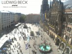 Archiv Foto Webcam am Marienplatz München 16:00