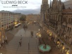 Archiv Foto Webcam am Marienplatz München 19:00
