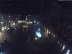 Archiv Foto Webcam am Marienplatz München 23:00