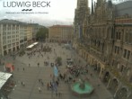 Archiv Foto Webcam am Marienplatz München 09:00