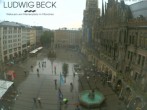 Archiv Foto Webcam am Marienplatz München 13:00
