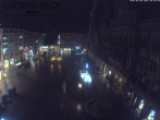 Archiv Foto Webcam am Marienplatz München 01:00