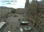 Archived image Webcam at the Marienplatz, Munich 16:00