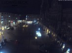 Archiv Foto Webcam am Marienplatz München 23:00