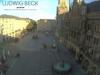 Archiv Foto Webcam am Marienplatz München 06:00