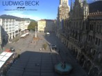 Archiv Foto Webcam am Marienplatz München 07:00