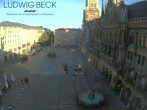 Archiv Foto Webcam am Marienplatz München 06:00