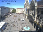 Archiv Foto Webcam am Marienplatz München 09:00