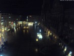 Archiv Foto Webcam am Marienplatz München 23:00