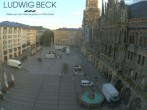Archived image Webcam at the Marienplatz, Munich 05:00