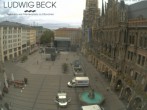 Archiv Foto Webcam am Marienplatz München 06:00