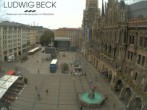 Archiv Foto Webcam am Marienplatz München 07:00