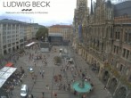 Archiv Foto Webcam am Marienplatz München 09:00