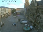 Archiv Foto Webcam am Marienplatz München 05:00