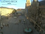 Archiv Foto Webcam am Marienplatz München 06:00