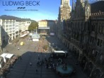 Archiv Foto Webcam am Marienplatz München 07:00