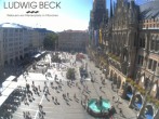 Archiv Foto Webcam am Marienplatz München 15:00