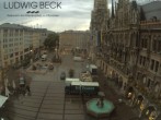 Archiv Foto Webcam am Marienplatz München 06:00