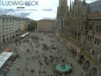 Archiv Foto Webcam am Marienplatz München 09:00