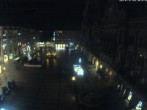 Archiv Foto Webcam am Marienplatz München 23:00