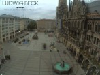 Archiv Foto Webcam am Marienplatz München 06:00