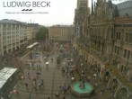 Archiv Foto Webcam am Marienplatz München 11:00