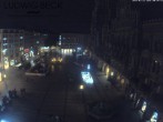 Archiv Foto Webcam am Marienplatz München 23:00