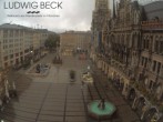 Archiv Foto Webcam am Marienplatz München 05:00